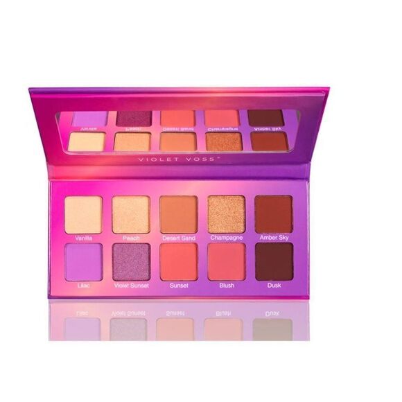 VIOLET VOSS  Violet Sunset Eyeshadow and Pressed Pigment Palette - Picture 1 of 6